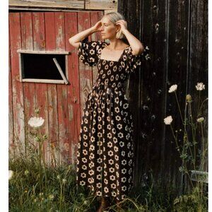 Christy Dawn - Katrina Dress in Noir Daisy Size Small